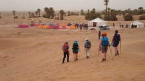 Part of the sahara trek