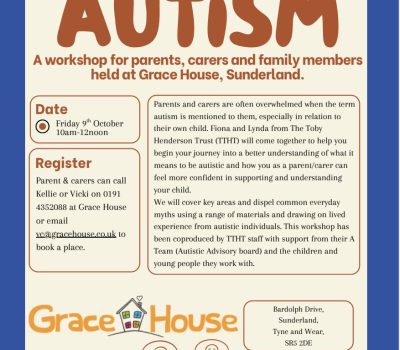 Read more about Understanding Autism Workshop at Grace House North East